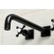Kingston Brass KS6050BX Wall Mount Tub Faucet, Matte Black KS6050BX - alternate 3
